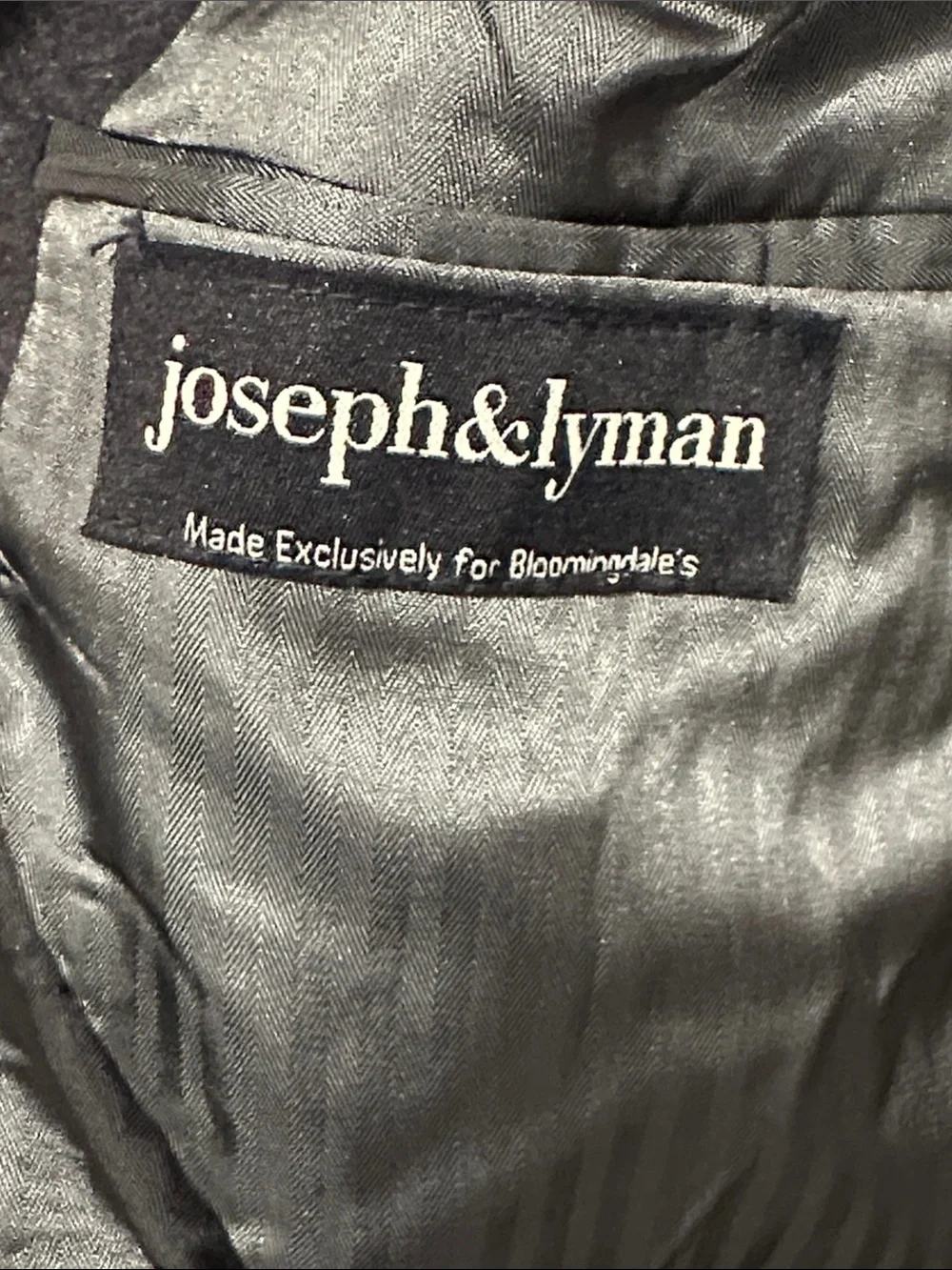 Joseph & Lyman Charcoal Grey 100% Cashmere Blazer Coat!